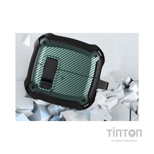 Чохол для навушників BeCover Protective TPU для Samsung Galaxy Buds 3 Pro Dark Green (712010)