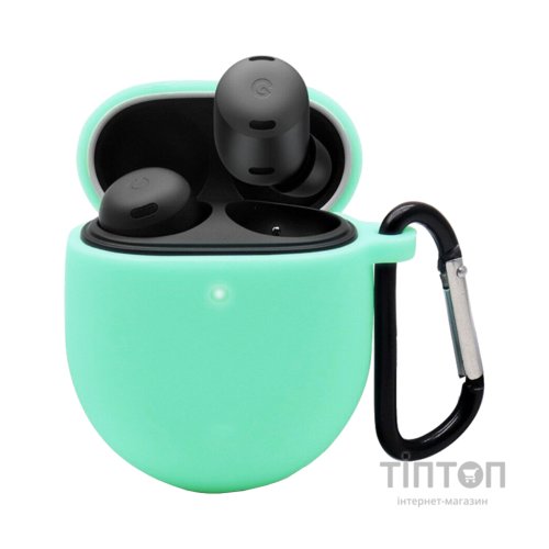 Чохол для навушників BeCover Silicon для Google Pixel Buds Pro Green (709577)