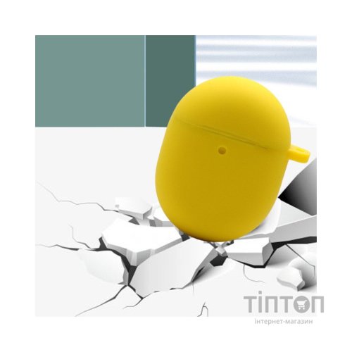 Чохол для навушників BeCover Silicon для Google Pixel Buds Pro Yellow (709581)