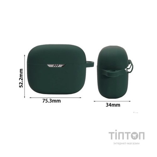 Чохол для навушників BeCover Silicon для JBL Tune 230 NC TWS Dark Green (709601)