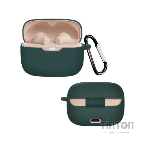 Чохол для навушників BeCover Silicon для JBL Tune 230 NC TWS Dark Green (709601)