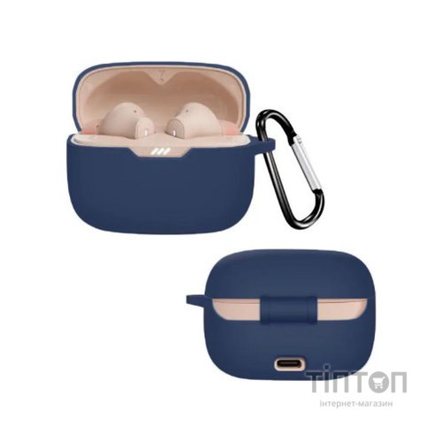 Чохол для навушників BeCover Silicon для JBL Tune 230 NC TWS Deep Blue (709600)