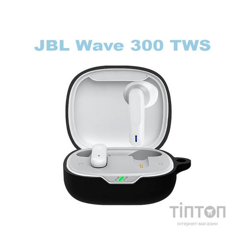 Чохол для навушників BeCover Silicon для JBL Wave 300 TWS Black (710195)