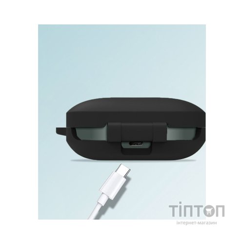 Чохол для навушників BeCover Silicon для OnePlus Buds Pro 2 Black (712016)