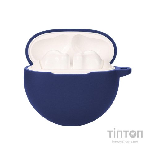 Чохол для навушників BeCover Silicon для Oppo Enco Buds 2 Deep Blue (710952)