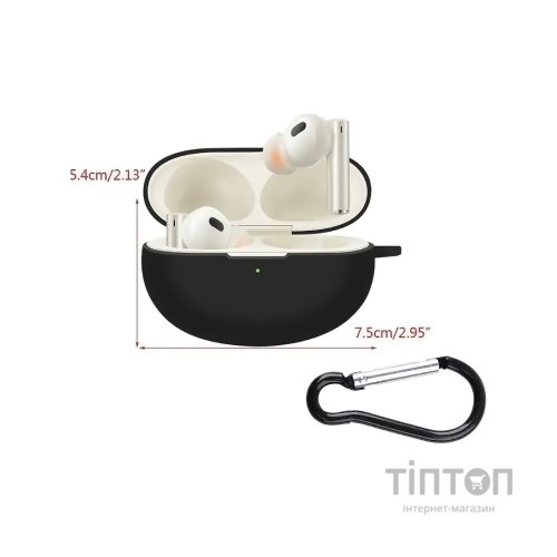 Чохол для навушників BeCover Silicon для Realme Buds Air 5 Pro Black (712017)