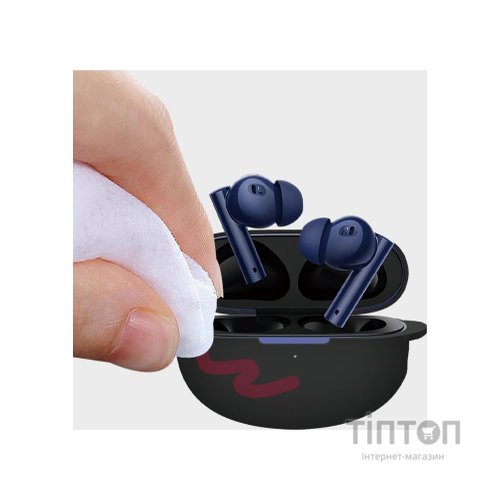 Чохол для навушників BeCover Silicon для Realme Buds Air 6 Pro Black (712018)