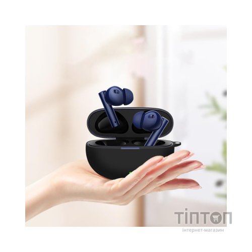 Чохол для навушників BeCover Silicon для Realme Buds Air 6 Pro Black (712018)