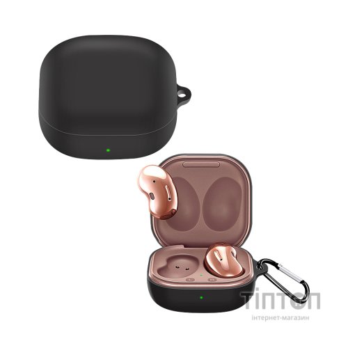 Чохол для навушників BeCover Silicon для Samsung Galaxy Buds 2 / Buds Live / Buds Pro Black (705406)