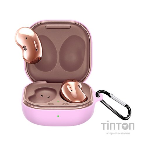 Чохол для навушників BeCover Silicon для Samsung Galaxy Buds 2 / Buds Live / Buds Pro Pink (705410)