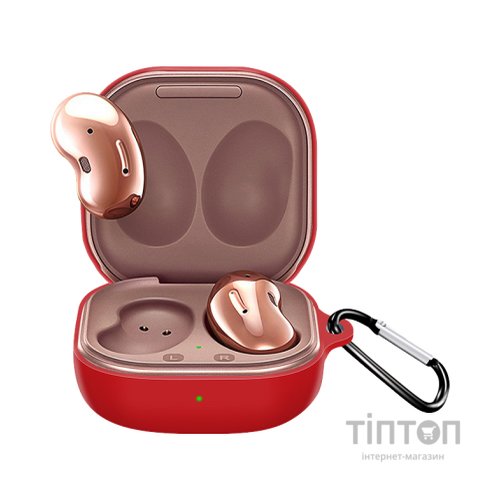 Чохол для навушників BeCover Silicon для Samsung Galaxy Buds 2 / Buds Live / Buds Pro Red (705412)