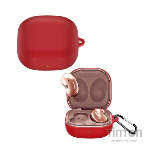Чохол для навушників BeCover Silicon для Samsung Galaxy Buds 2 / Buds Live / Buds Pro Red (705412)