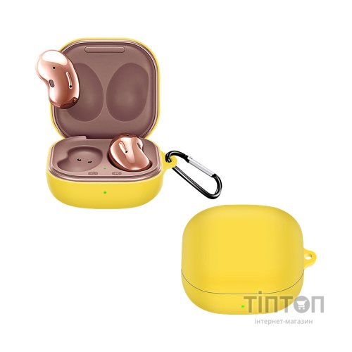 Чохол для навушників BeCover Silicon для Samsung Galaxy Buds 2 / Buds Live / Buds Pro Yellow (705414)