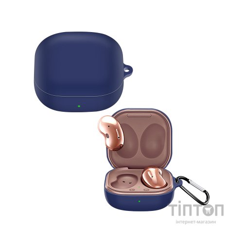 Чохол для навушників BeCover Silicon для Samsung Galaxy Buds FE SM-R400 Deep Blue (710091)