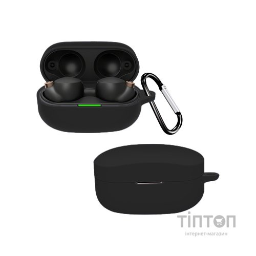 Чохол для навушників BeCover Silicon для Sony WF-1000XM4 Black (707234)