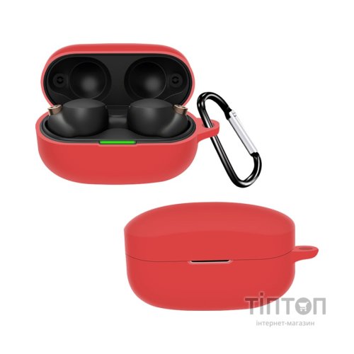 Чохол для навушників BeCover Silicon для Sony WF-1000XM4 Red (707193)