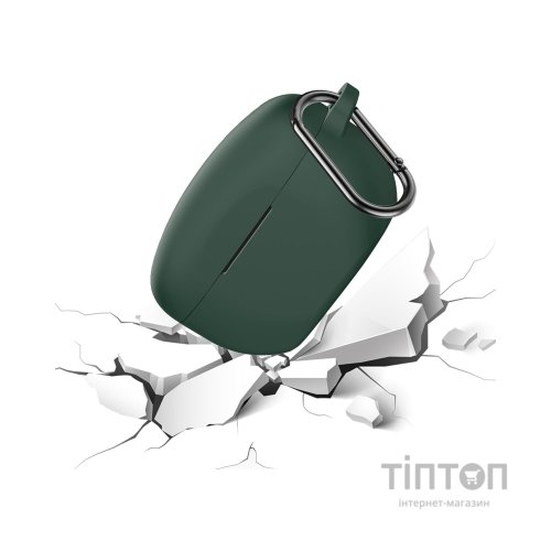 Чохол для навушників BeCover Silicon для Sony WF-1000XM5 Dark Green (710182)