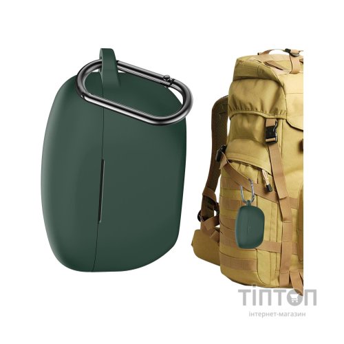 Чохол для навушників BeCover Silicon для Sony WF-1000XM5 Dark Green (710182)