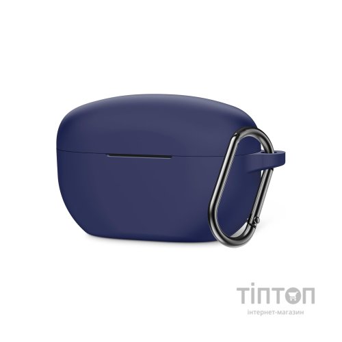 Чохол для навушників BeCover Silicon для Sony WF-1000XM5 Deep Blue (710181)