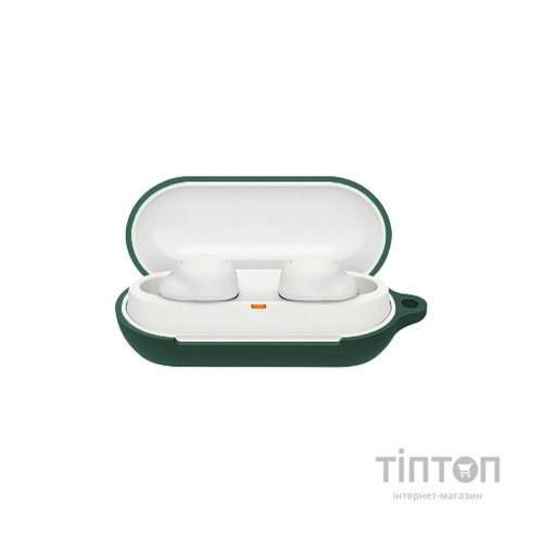 Чохол для навушників BeCover Silicon для Sony WF-C500 Dark Green (712022)