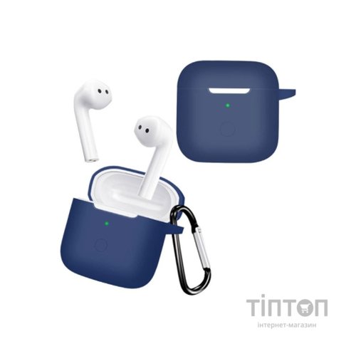 Чохол для навушників BeCover Silicon для Xiaomi Redmi Buds 3 Deep Blue (709572)