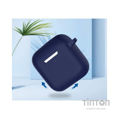 Чохол для навушників BeCover Silicon для Xiaomi Redmi Buds 3 Deep Blue (709572)