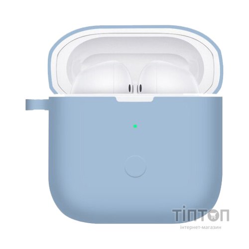 Чохол для навушників BeCover Silicon для Xiaomi Redmi Buds 3 Light Blue (709590)