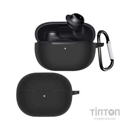 Чохол для навушників BeCover Silicon для Xiaomi Redmi Buds 3 Lite Black (707468)
