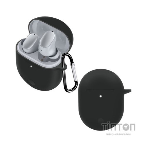 Чохол для навушників BeCover Silicon для Xiaomi Redmi Buds 3 Pro Black (707461)