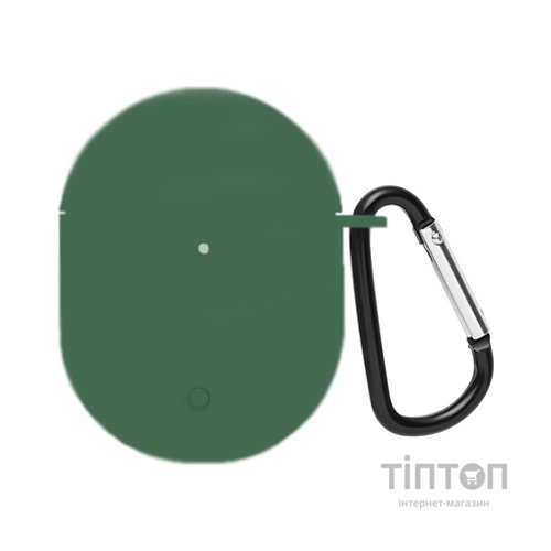 Чохол для навушників BeCover Silicon для Xiaomi Redmi Buds 3 Pro Dark Green (707463)