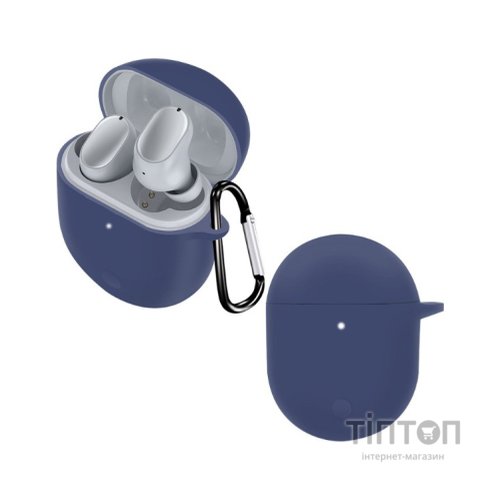 Чохол для навушників BeCover Silicon для Xiaomi Redmi Buds 3 Pro Deep Blue (707462)