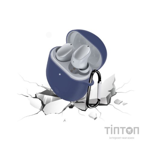 Чохол для навушників BeCover Silicon для Xiaomi Redmi Buds 3 Pro Deep Blue (707462)
