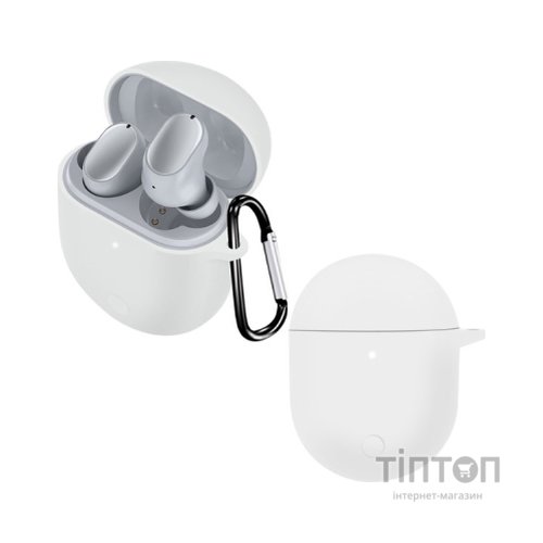Чохол для навушників BeCover Silicon для Xiaomi Redmi Buds 3 Pro White (707466)