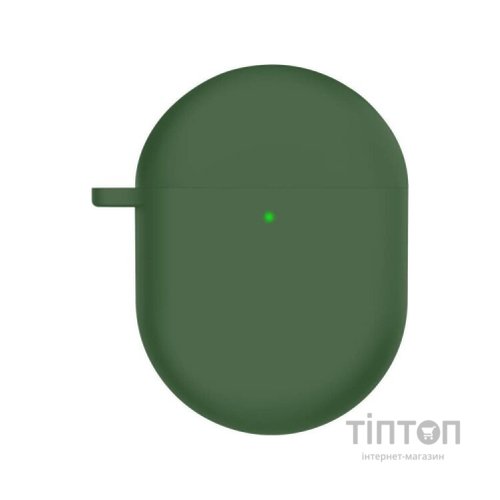 Чохол для навушників BeCover Silicon для Xiaomi Redmi Buds 4 Dark Green (708624)