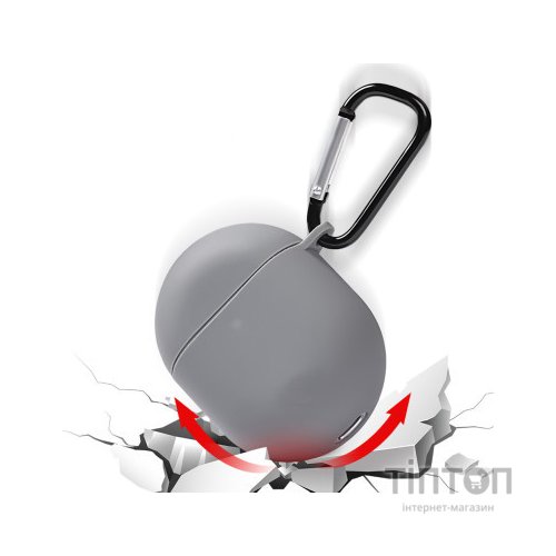 Чохол для навушників BeCover Silicon для Xiaomi Redmi Buds 4 White (708627)