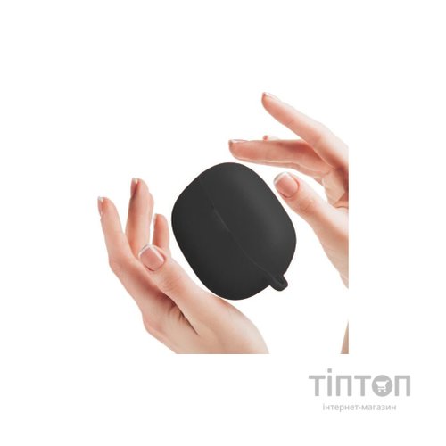 Чохол для навушників BeCover Silicon для Xiaomi Redmi Buds 5 Pro Black (710959)