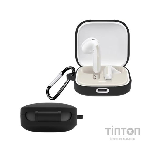 Чохол для навушників BeCover Silicon для Xiaomi Redmi Buds 6 Active Black (712012)