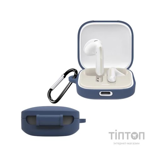 Чохол для навушників BeCover Silicon для Xiaomi Redmi Buds 6 Active Deep Blue (712013)