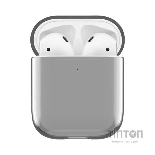 Чохол для навушників Incase Clear Case for AirPods Black (INOM100644-BLK)