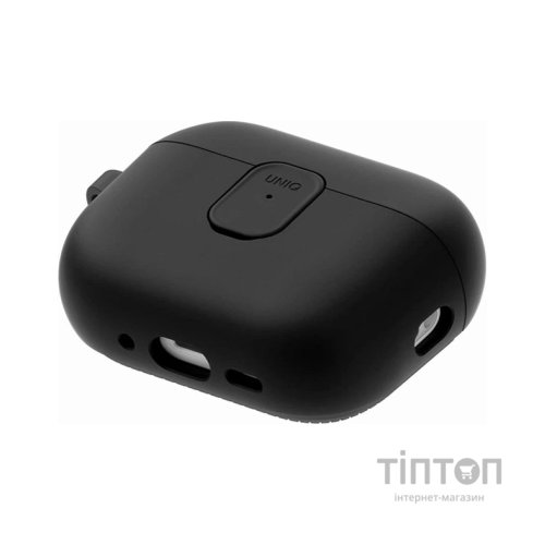 Чохол для навушників Uniq Clyde для AirPods Pro 3 gen Black/Grey (8886463696965)