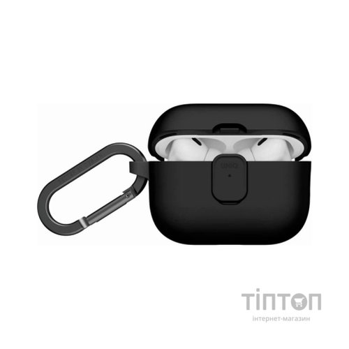 Чохол для навушників Uniq Clyde для AirPods Pro 3 gen Black/Grey (8886463696965)