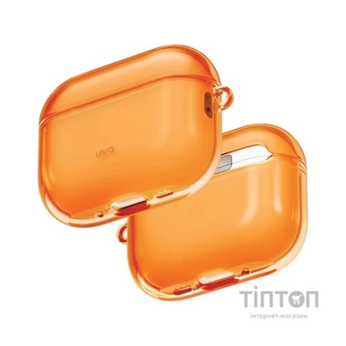 Чохол для навушників Uniq Glase для AirPods Pro 3 Orange (8886463697177)