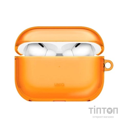 Чохол для навушників Uniq Glase для AirPods Pro 3 Orange (8886463697177)