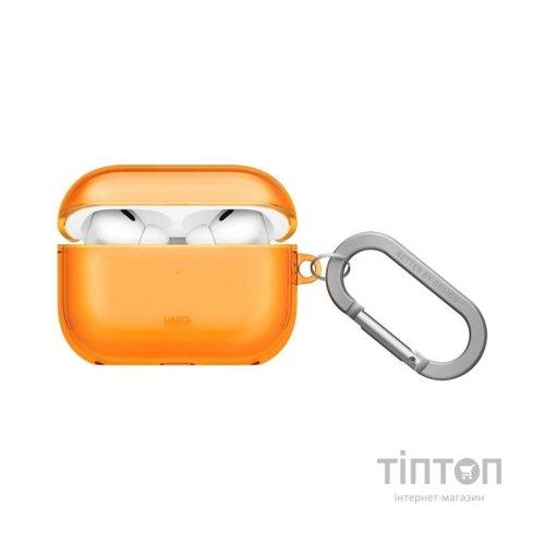 Чохол для навушників Uniq Glase для AirPods Pro 3 Orange (8886463697177)