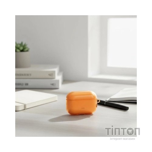 Чохол для навушників Uniq Glase для AirPods Pro 3 Orange (8886463697177)