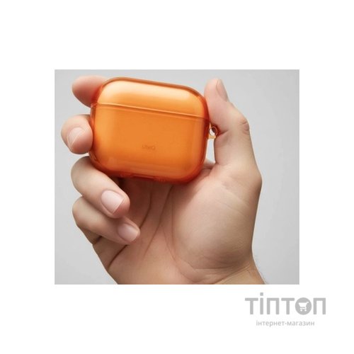 Чохол для навушників Uniq Glase для AirPods Pro 3 Orange (8886463697177)