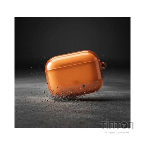 Чохол для навушників Uniq Glase для AirPods Pro 3 Orange (8886463697177)