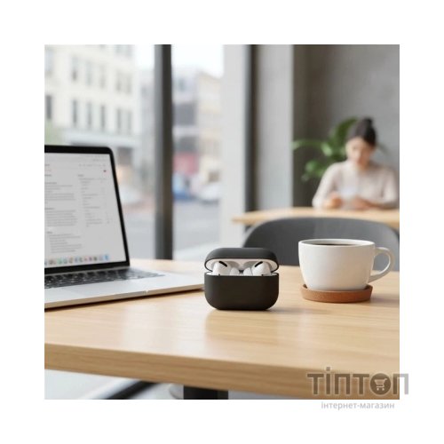 Чохол для навушників Uniq Lino AirPods Pro 2 gen Silicone Ash Grey (8886463683521)
