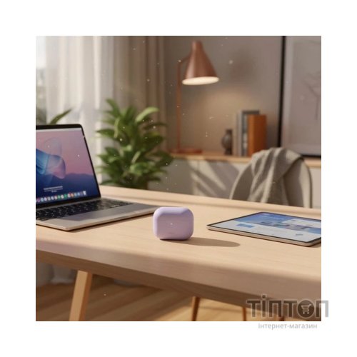 Чохол для навушників Uniq Lino AirPods Pro 2 gen Silicone Lilac lavender (8886463683569)