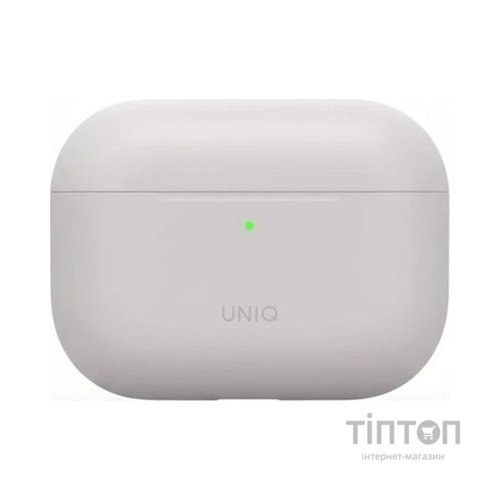 Чохол для навушників Uniq Lino для AirPods Pro 3 gen Silicone Grey (8886463696866)